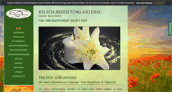 Desktop Screenshot of bestattung-scheer-kelsch.de